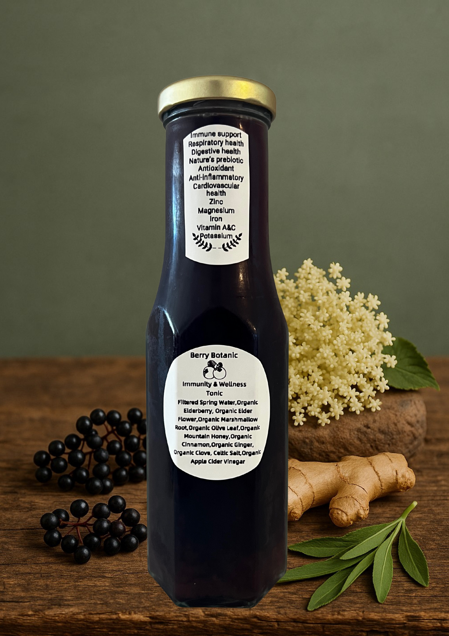 Organic Immunity & Wellness Tonic - 250ml